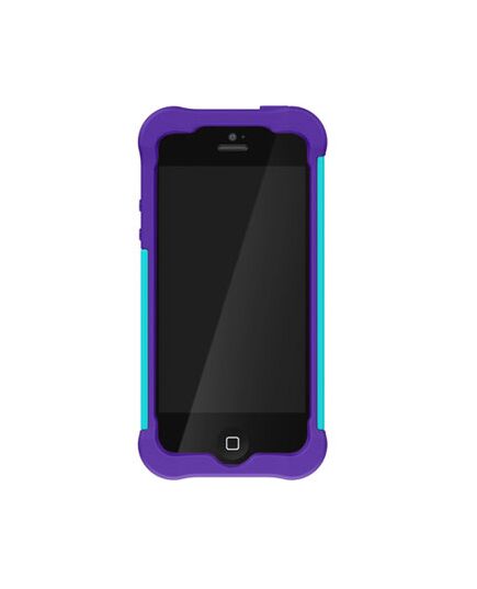 Ballistic Shell Gel Series Case Purple/Teal για iPhone 5 Μοβ Θαλασσί Μπροστά