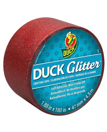 Duck Tape Glitter Red