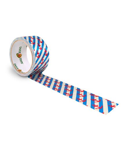 Duck Tape Big Rolls Nautical -ξεδιπλωμένη