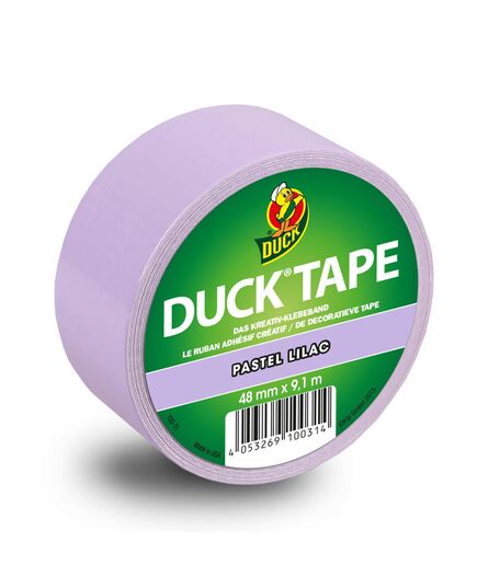 Duck Tape Print Pastel Lilac