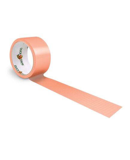 Duck Tape Big Rolls Pastel Peach-ξεδιπλωμένη