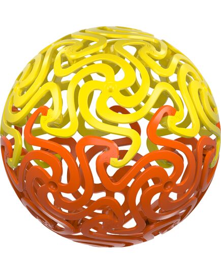 Waboba Brain Ball πορτοκαλί κίτρινο