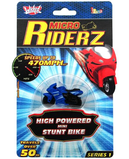 Μοτοσυκλέτα Micro Riderz μπλε χρώμα