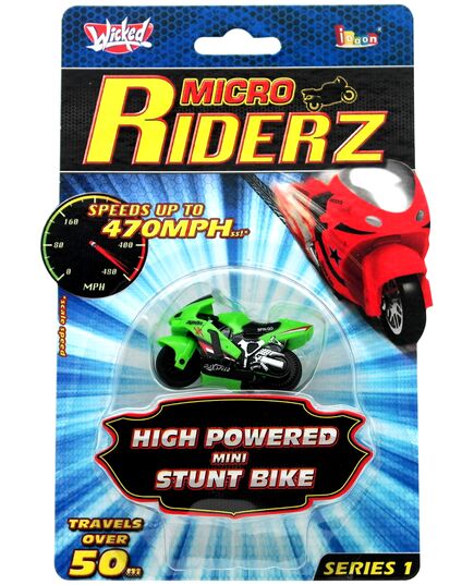 Μοτοσυκλέτα Micro Riderz πράσινο χρώμα