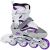Ρυθμιζόμενα Roller Blades Stingray R7 της Roller Derby – Λευκό/Lilac - Small