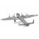 Αεροσκάφος Lancaster Bomber πλαϊνή πίσω όψη