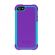 Ballistic Shell Gel Series Case Purple/Teal για iPhone 5 Μοβ Θαλασσί Πίσω