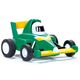 Μικρογραφία αγωνιστικού αυτοκινήτου formula σε πράσινο χρώμα
