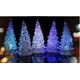 Χριστουγεννιάτικα δέντρα μινιατούρες με εναλλασσόμενο φωτισμό
