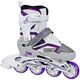 Ρυθμιζόμενα Roller Blades Stingray R7 της Roller Derby – Λευκό/Lilac - Small