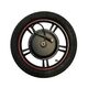 Κινητήρας brushless 36V/48V 500W rear hub motor σε λευκό φόντο.