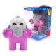 Φιγούρα Among Us Pink Mask με παράδειγμα συσκευασίας.