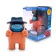 Φιγούρα Among Us Orange Fedora με παράδειγμα συσκευασίας.