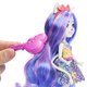 Κούκλα Mattel Enchantimals με εξτρά ροζ βούρτσα μαλλιών.