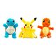 3D Λούτρινο Σακίδιο Πλάτης Pokémon διαθέσιμο σε σχέδιο Pikachu, Charmander και Squirtle.