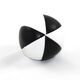 Juggle Dream Pro 6 Panel Star Juggling Ball black
