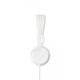 Ακουστικά Wesc Piston Street σε λευκό χρώμα πλαϊνή όψη