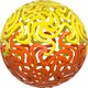 Waboba Brain Ball πορτοκαλί κίτρινο